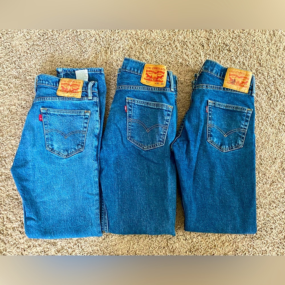 Levi’s 511 Mens Jeans 30x30 Bundle